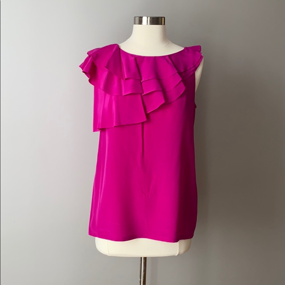 Hot pink Ali Ro silk top